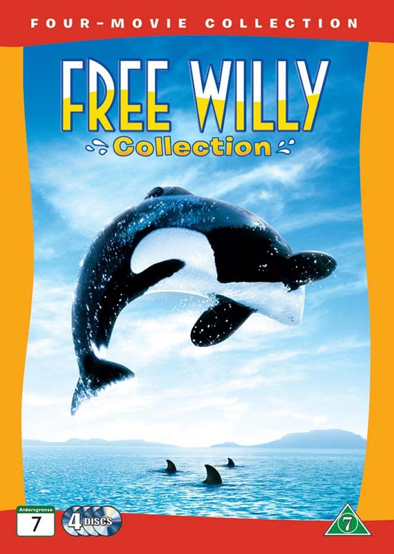 Free Willy Collection - 4 DVD BoxSet. v:9045593