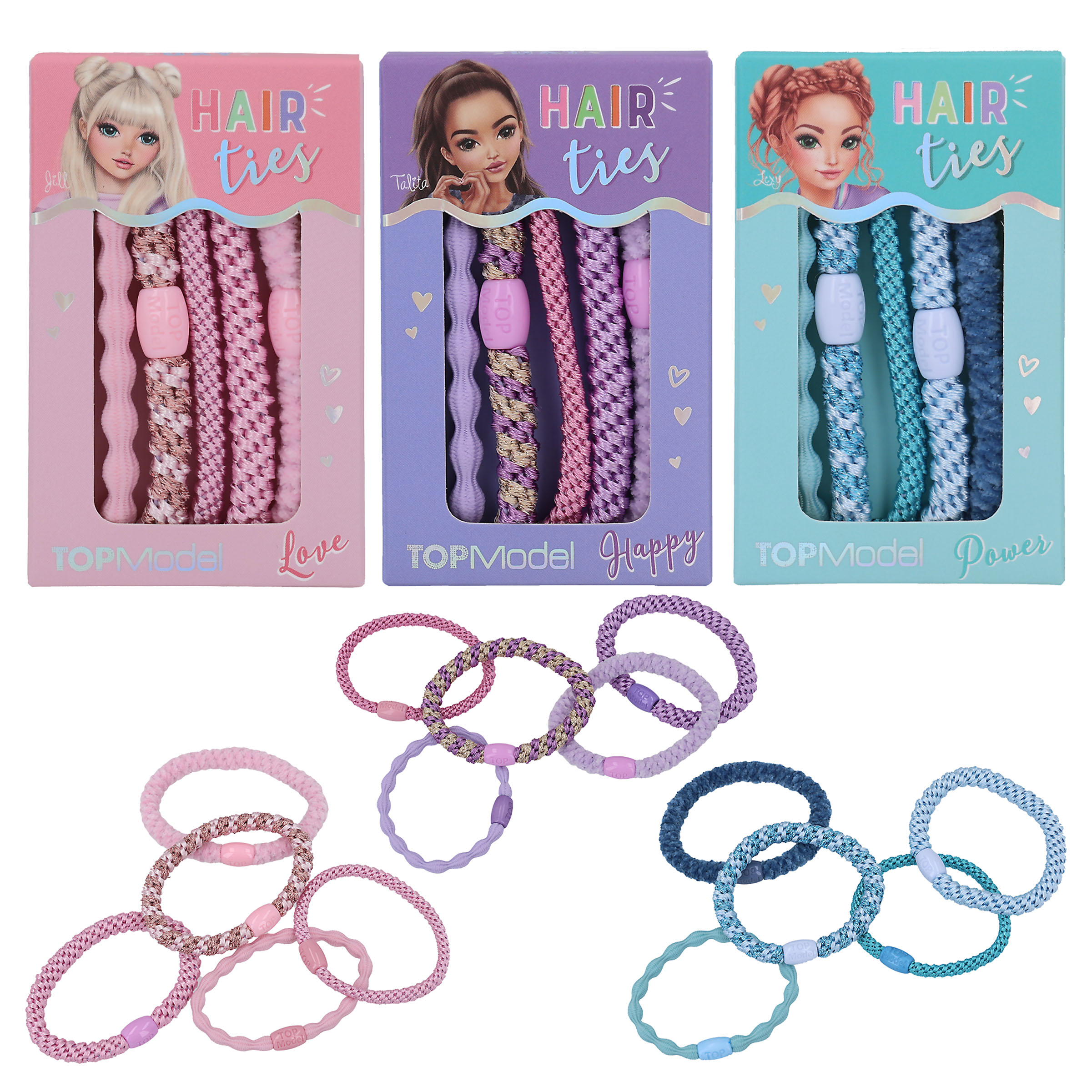 Topmodel – Elastic Hairbands Set (0414342) v:8664718