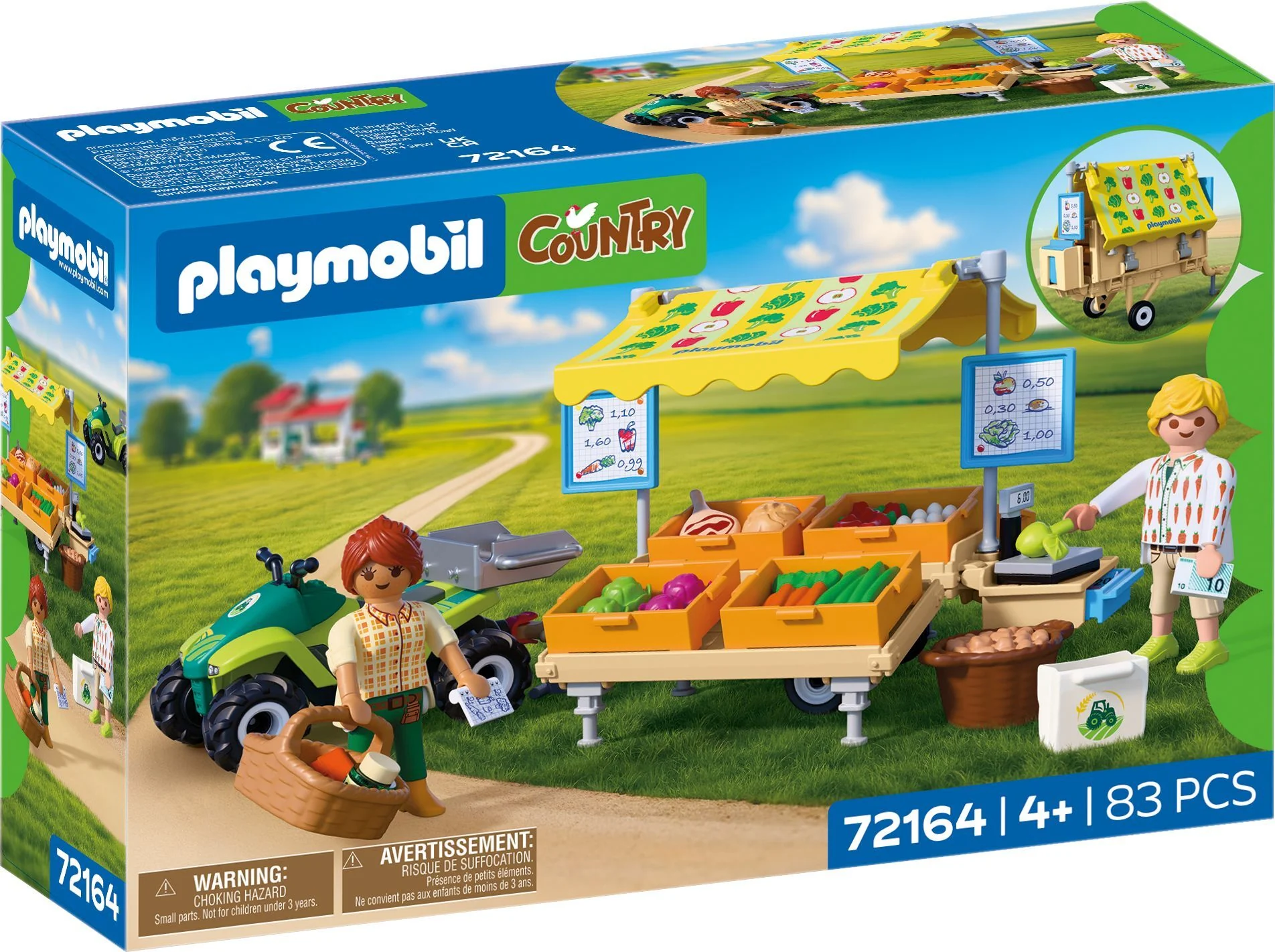 PLAYMOBIL - Farm Stand (72164) v:8103328