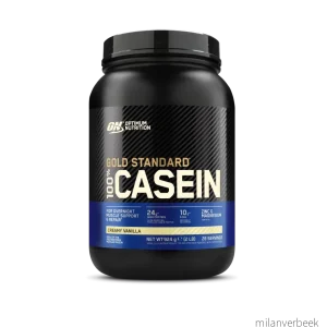 Optimum Nutrition – 100% Gold Standard Casein – Creamy Vanilla – 2LB – Gratis frakt v:3563226