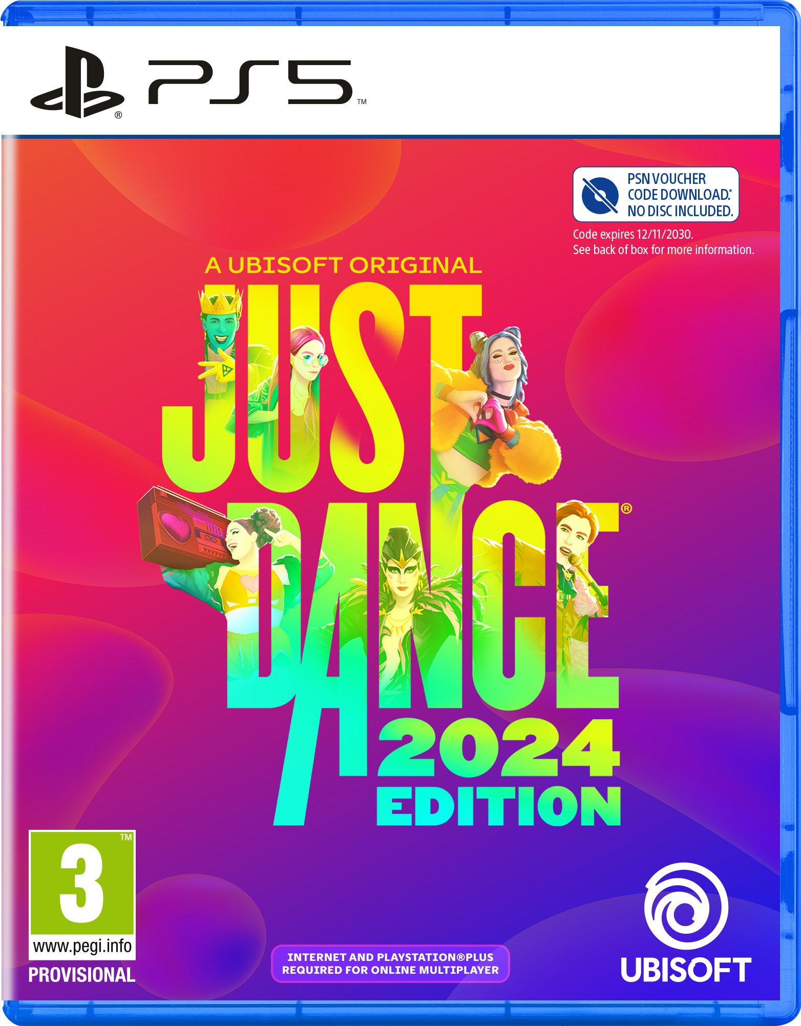 Just Dance 2024 Edition (Code in Box) - PlayStation 5 - Engelsk - Code in a Box v:4968552