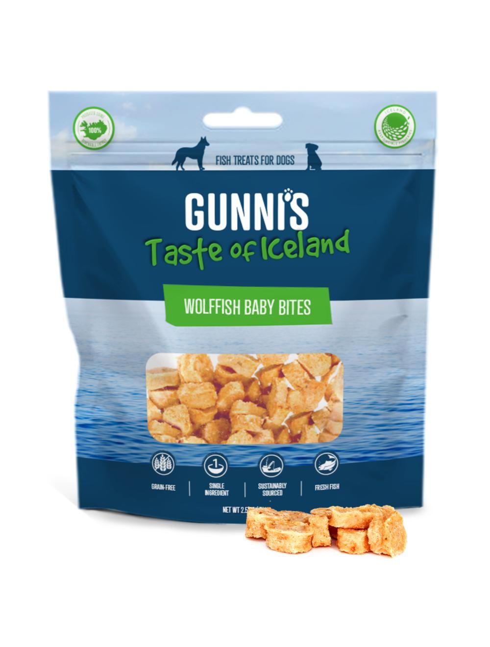 Gunnis – Mini Bites Wollfish – 71g v:8001705 Gunnis – Mini Bites Wollfish – 71g v:8001705
