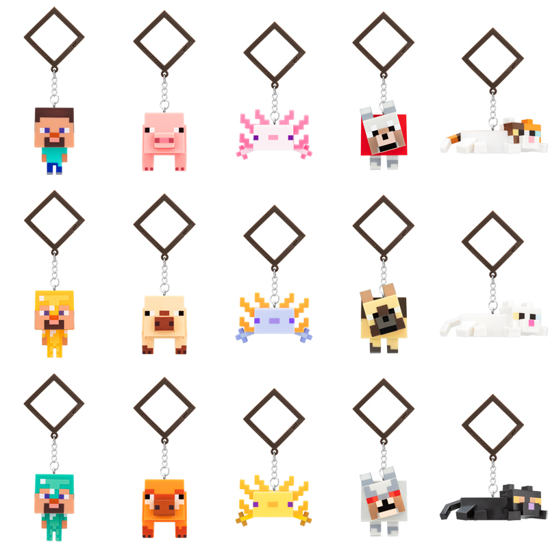 Minecraft – Reveals Backpack Buddies CDU 24pcs (Assorted) v:4192460