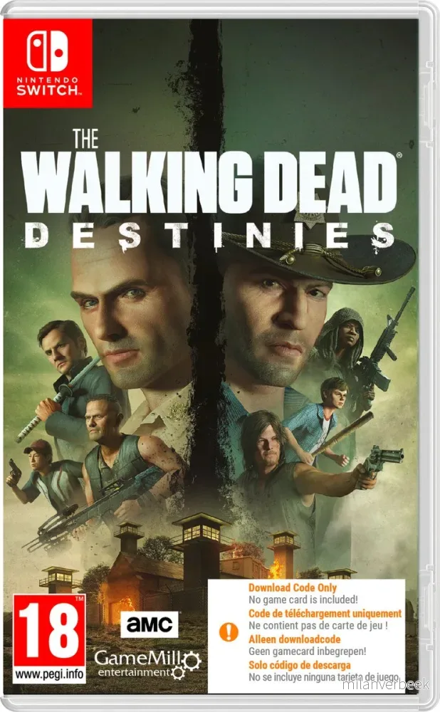 The Walking Dead: Destinies (Code in Box) - Nintendo Switch - Engelsk - Code in a Box v:3843406
