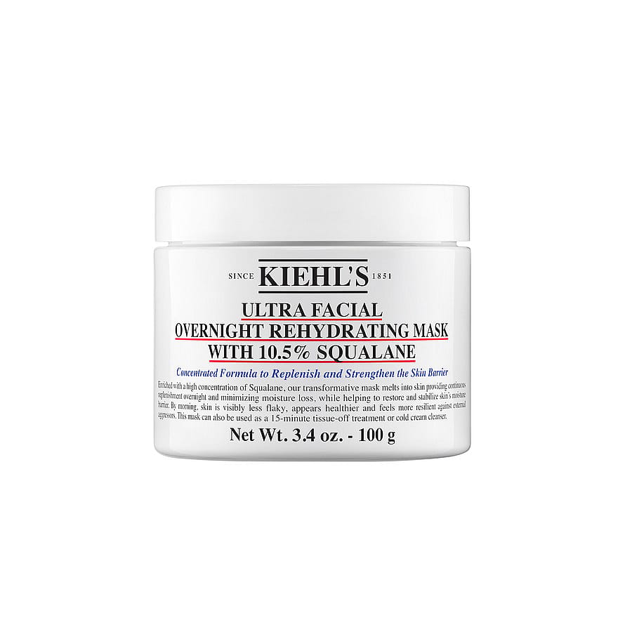 Kiehl's - Ultra Facial Overnight Rehydrating Mask with 10,5% Squalane 100 ml v:8639952