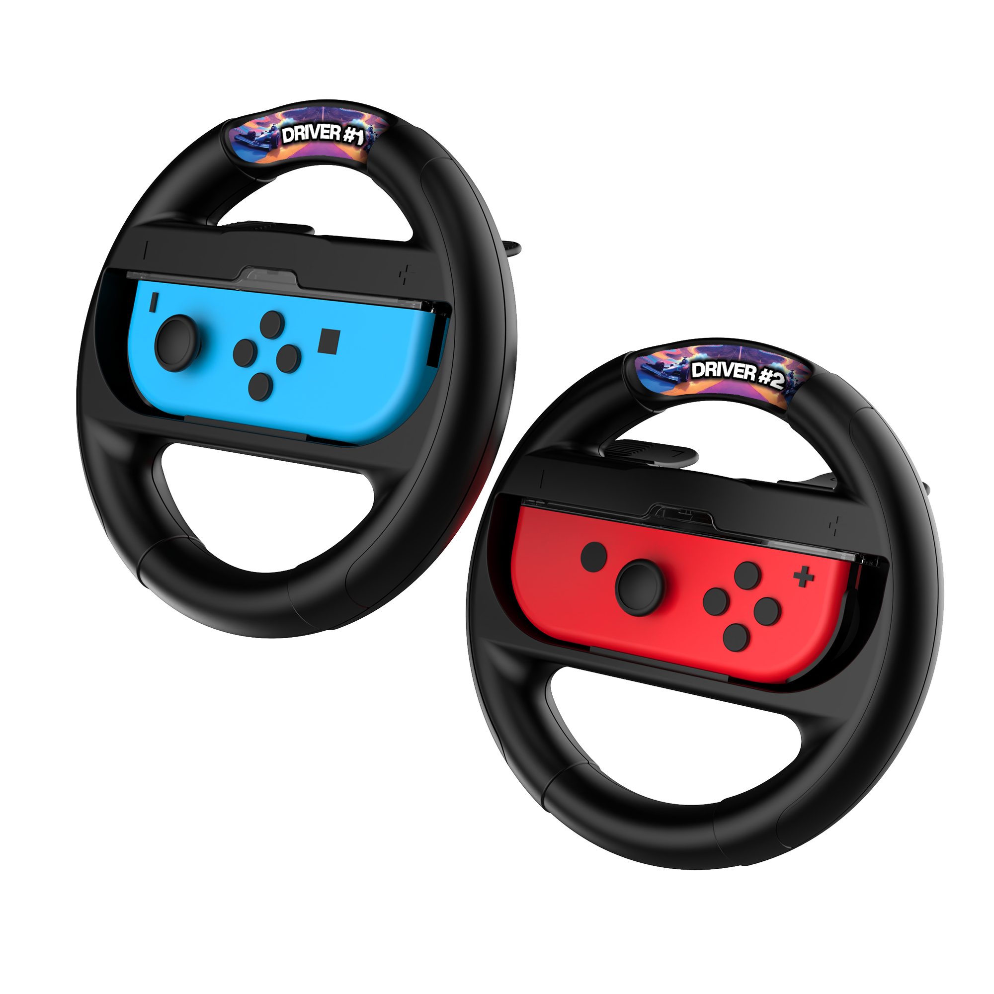 iMP Tech Twin Wheel Pack with Sticker Kit for Switch and Switch 2 JoyCons v:4341581
