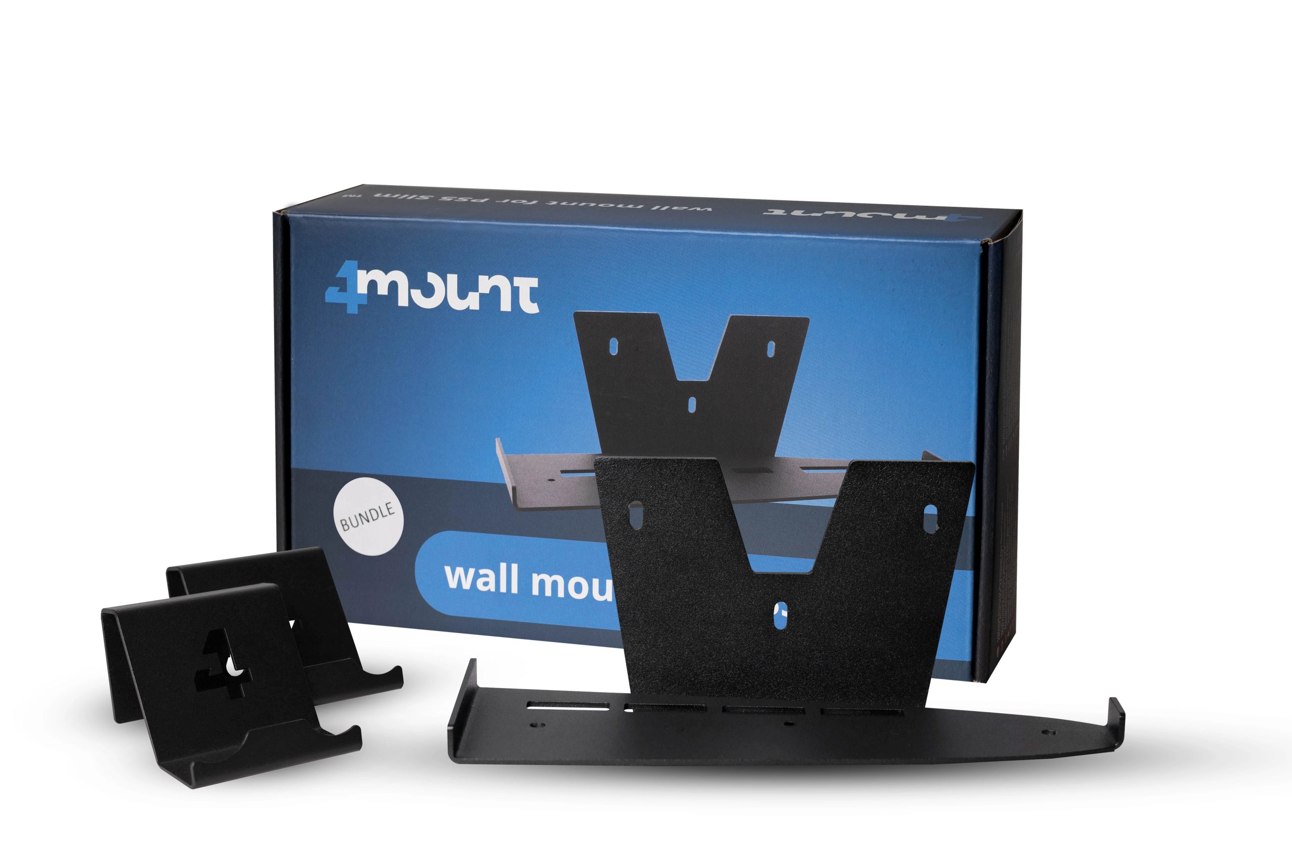 4mount - Wall Mount For PS5 Slim - Bundle - Black - PlayStation 5 - Nordisk - Slim - Gratis frakt v:7116419