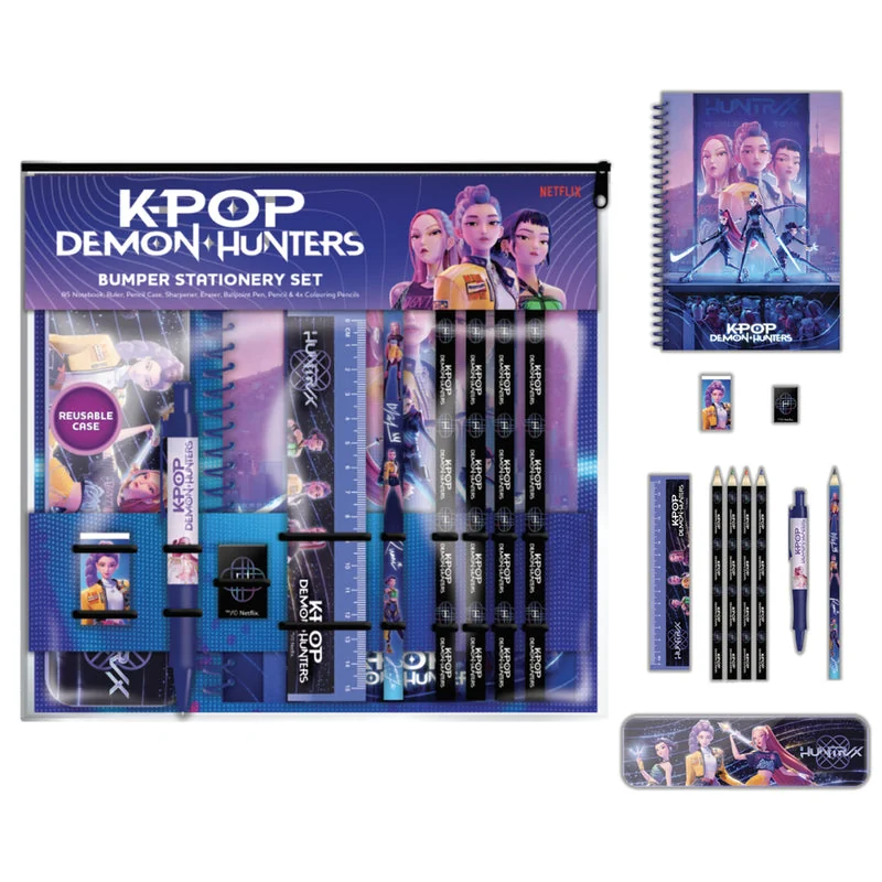 K‑Pop Demon Hunters – Stationery Bumper Set – A5 (2112068-SR2511069) v:4882799