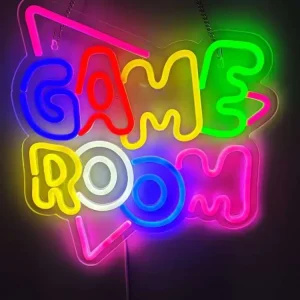 MECHARITE RGB LED Neon Lampe – Game Room v:9286231