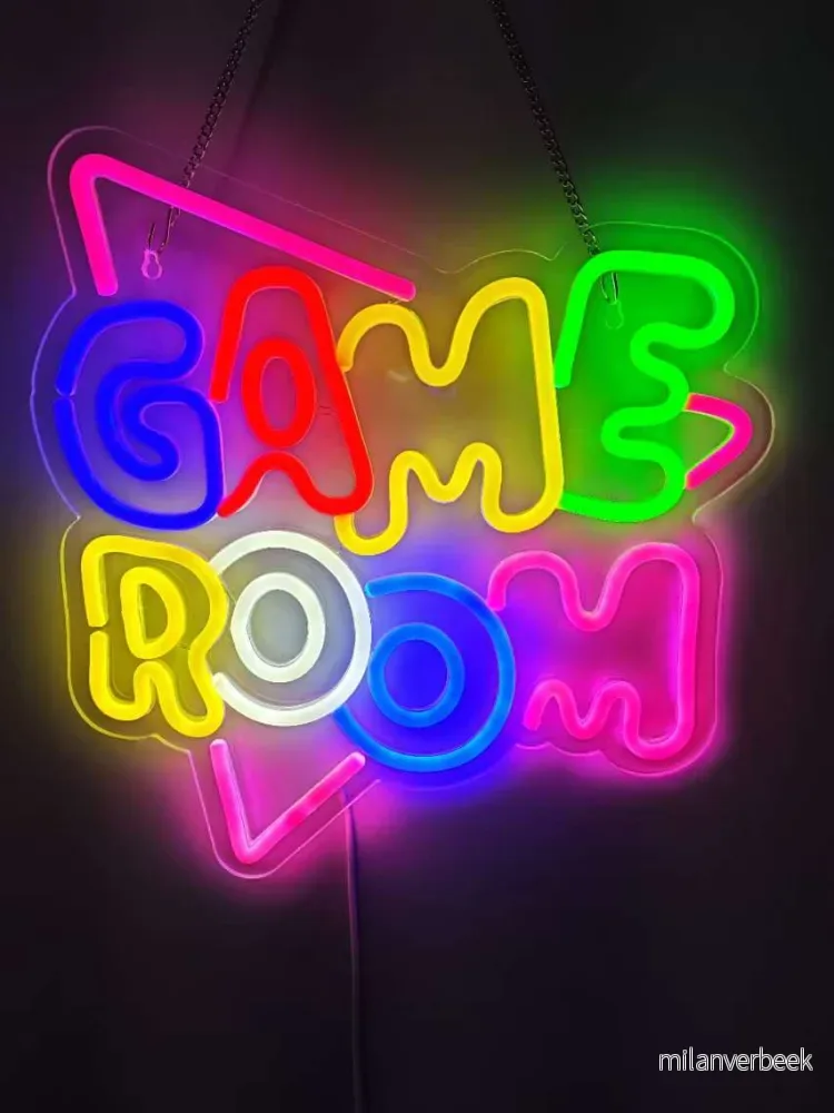 MECHARITE RGB LED Neon Lampe - Game Room v:9286231