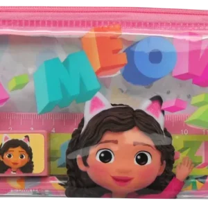 Kids Licensing – Filled Transparent Pencil Case – Gabbys Dollhouse (033708155) v:7942483