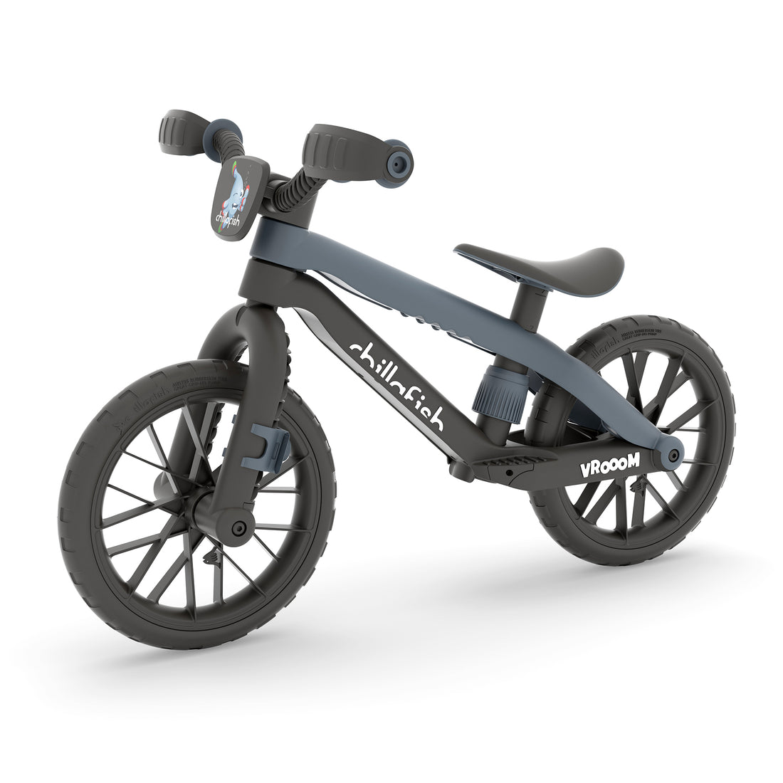 Chillafish – BMXie Vroom 12" Lightweight Balance Bike – Anthracite, 1.5–4 Years (CPMX05ANT) – Gratis frakt v:2376107