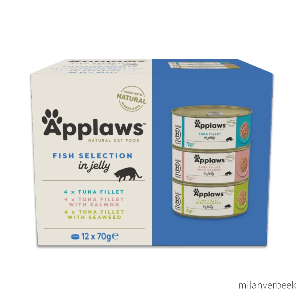 Applaws - Multipack Fish Jelly Selection - 12x70g v:7391599