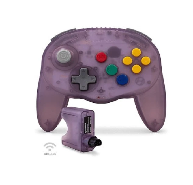 Hyperkin - Wireless Admiral Premium Controller (Purple) - Commodore 64 - Engelsk - Standard - Gratis frakt v:1750098
