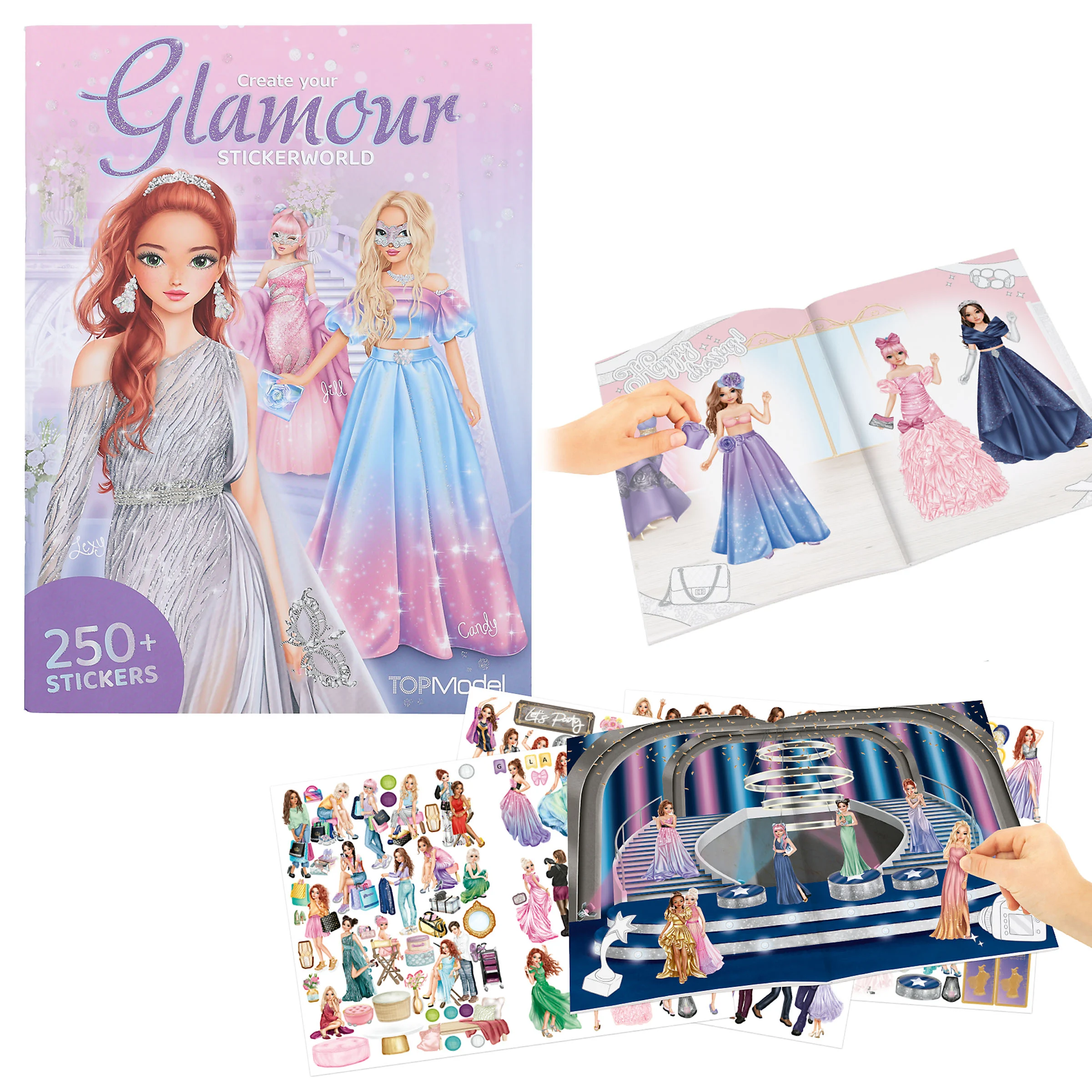 Topmodel - Glamour Stickerworld (0414383) v:1870953