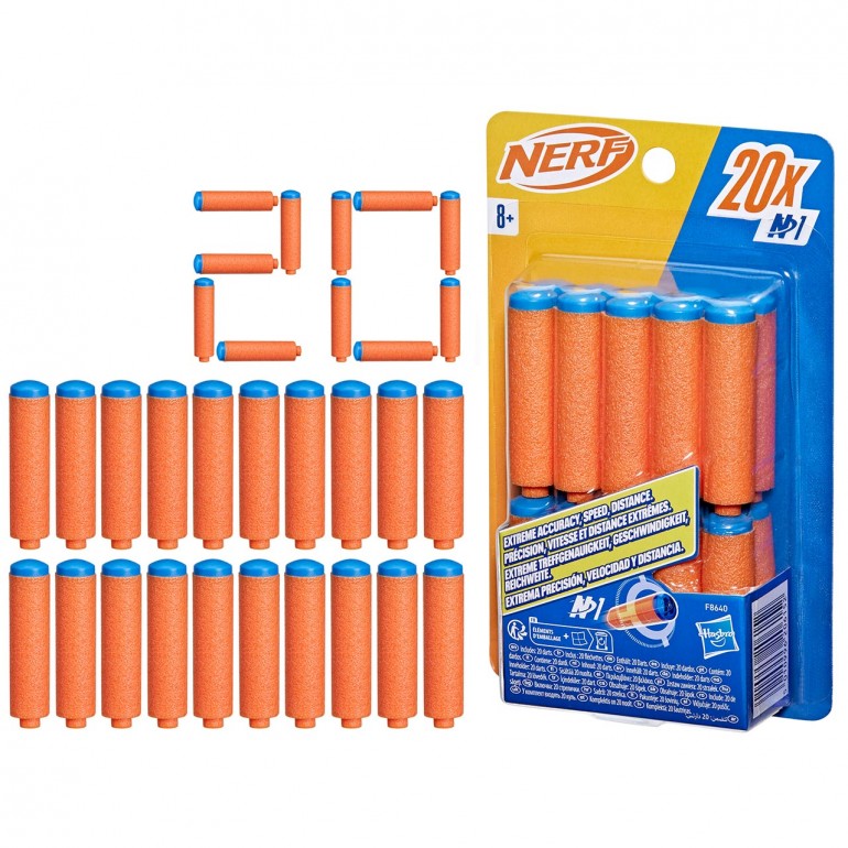 NERF – N-Series N1 20pcs refill (F8640) v:3360742 NERF – N-Series N1 20pcs refill (F8640) v:3360742