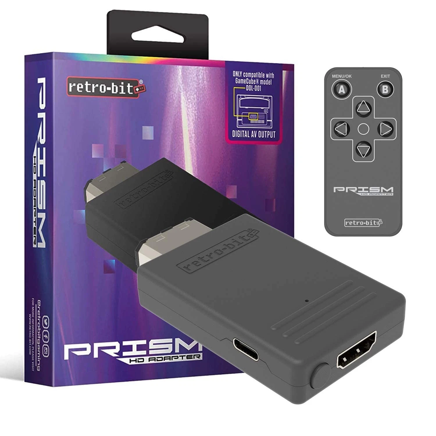 Retro-Bit – Prism HD Adapter Gamecube – Gratis frakt v:3667030 Retro-Bit – Prism HD Adapter Gamecube – Gratis frakt v:3667030