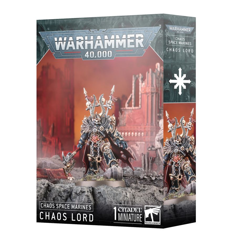 Warhammer 40K - Chaos Space Marine - Chaos Lord - Chaos Lord v:2313644