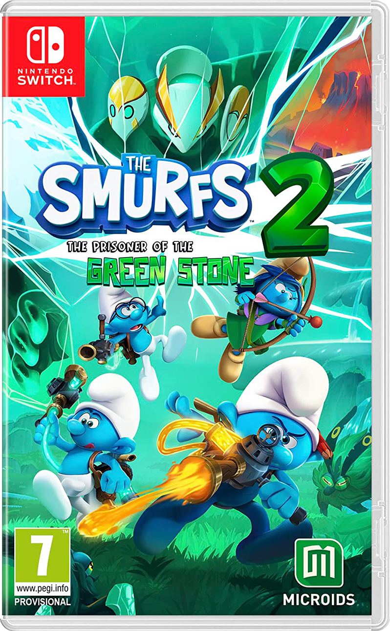 The Smurfs 2: The Prisoner of the Green Stone - Nintendo Switch - Engelsk - Standard v:7014987