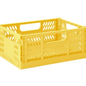 3 Sprouts – Modern Folding Crate Medium Yellow – Yellow v:1157074 3 Sprouts – Modern Folding Crate Medium Yellow – Yellow v:1157074