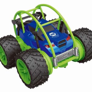 TOYMAX – Rolling tumbler car R/C 2,4GHz, blue (534644) v:7627082