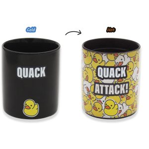 Winkee – Quack Attack Heat Sensitive Mug – Black v:8314272