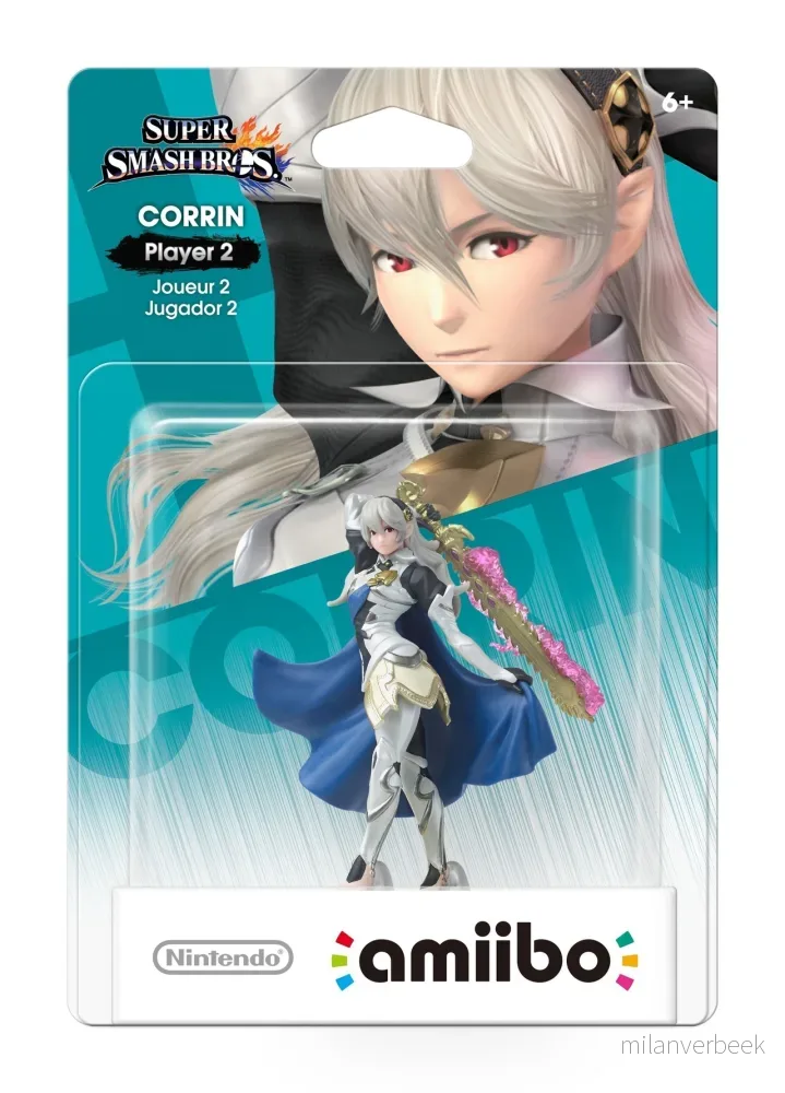 Nintendo Amiibo Figurine Corrin Player 2 (Super Smash Bros.) v:9162510