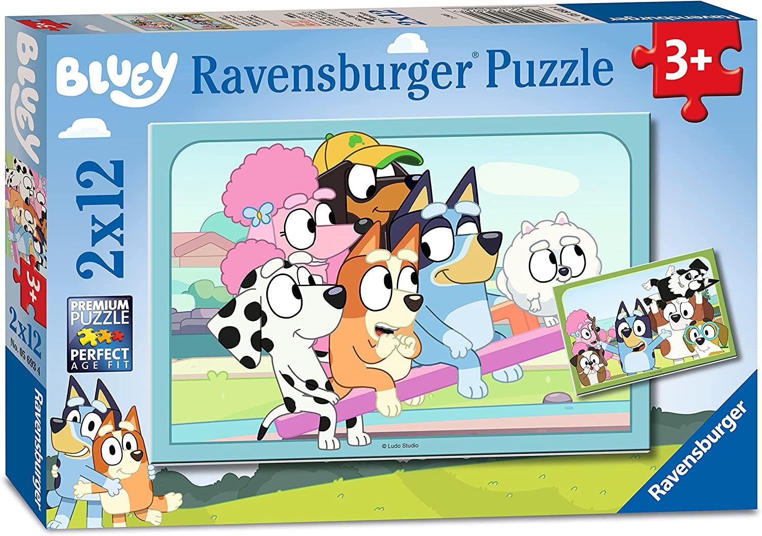 Ravensburger – Bluey 2x12p – (10105693) v:9011823