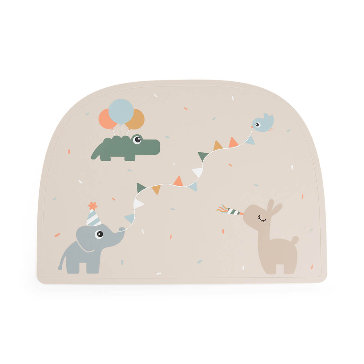 Done by Deer – Silicone Placemat – Celebration Sand – 38 x 26,5 cm v:3279091 Done by Deer – Silicone Placemat – Celebration Sand – 38 x 26,5 cm v:3279091