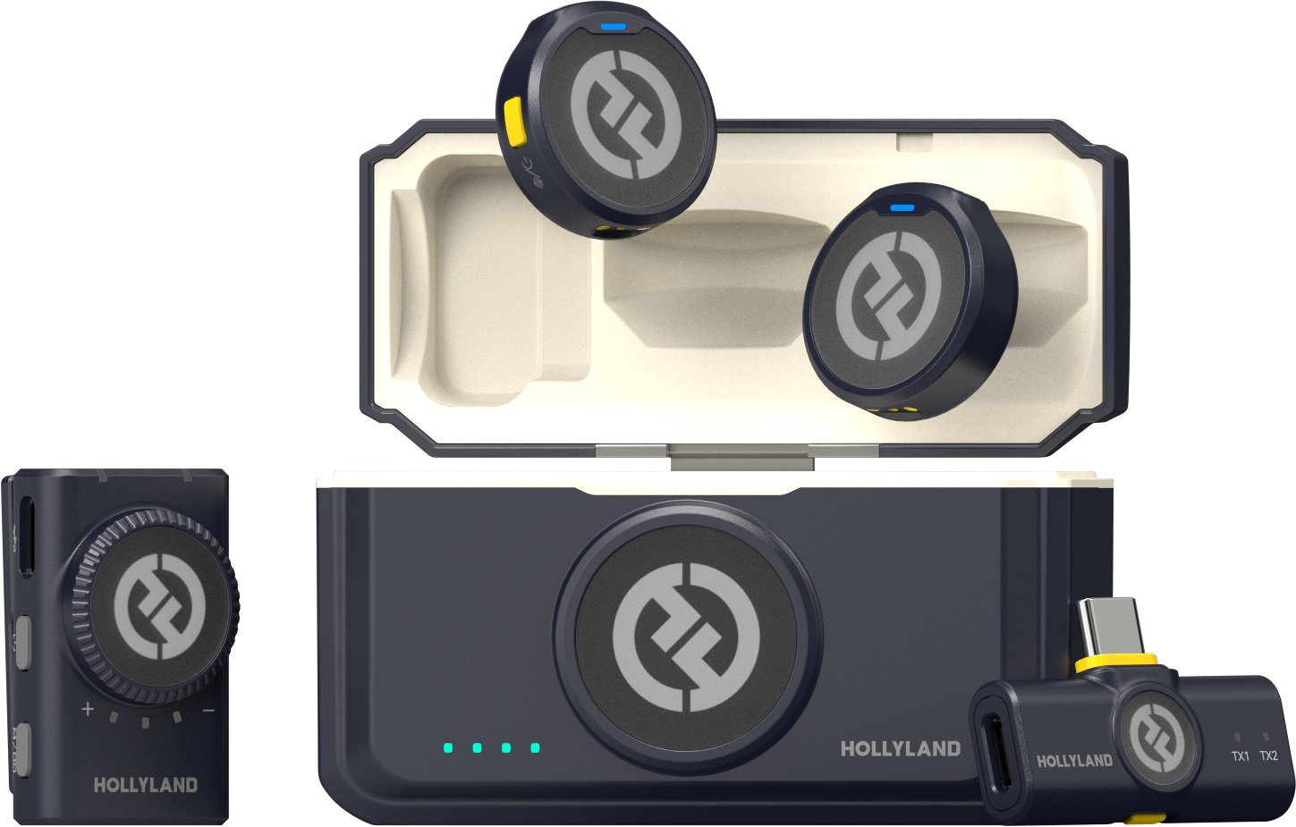 Hollyland – LARK M2 Mini trådløs mikrofoncombo med Camera RX og USB-C RX – Gratis frakt v:1892276 Hollyland – LARK M2 Mini trådløs mikrofoncombo med Camera RX og USB-C RX – Gratis frakt v:1892276
