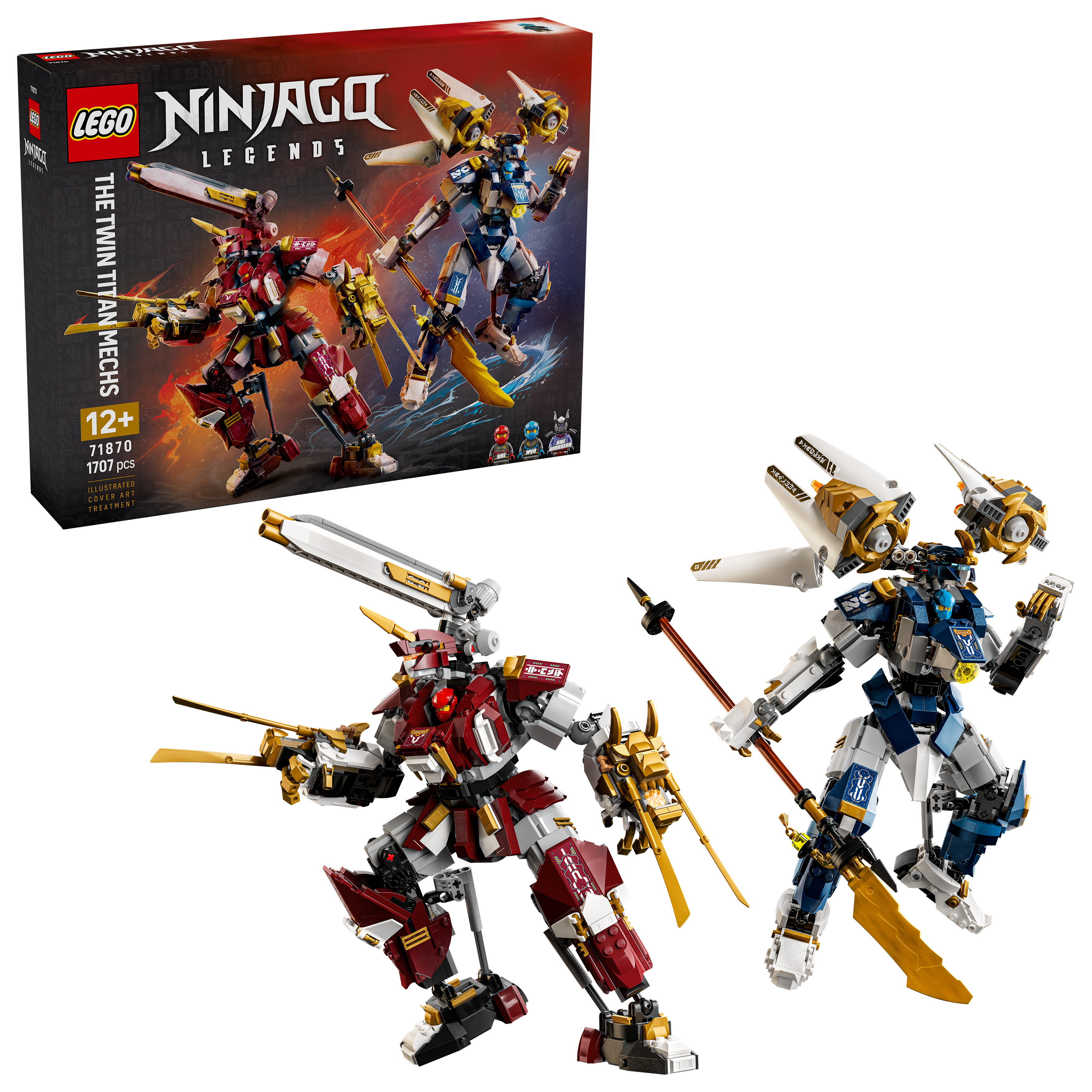 LEGO – Ninjago – Titan-tvillingroboter (71870) – Gratis frakt v:9449398 LEGO – Ninjago – Titan-tvillingroboter (71870) – Gratis frakt v:9449398