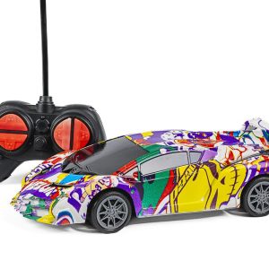 TOYMAX – Graffiti Racing car R/C w/light 1:20, 27MHz (534642) v:3489742
