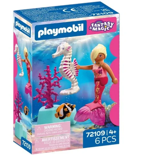PLAYMOBIL – Mermaid with Seahorse (72109) v:7703129