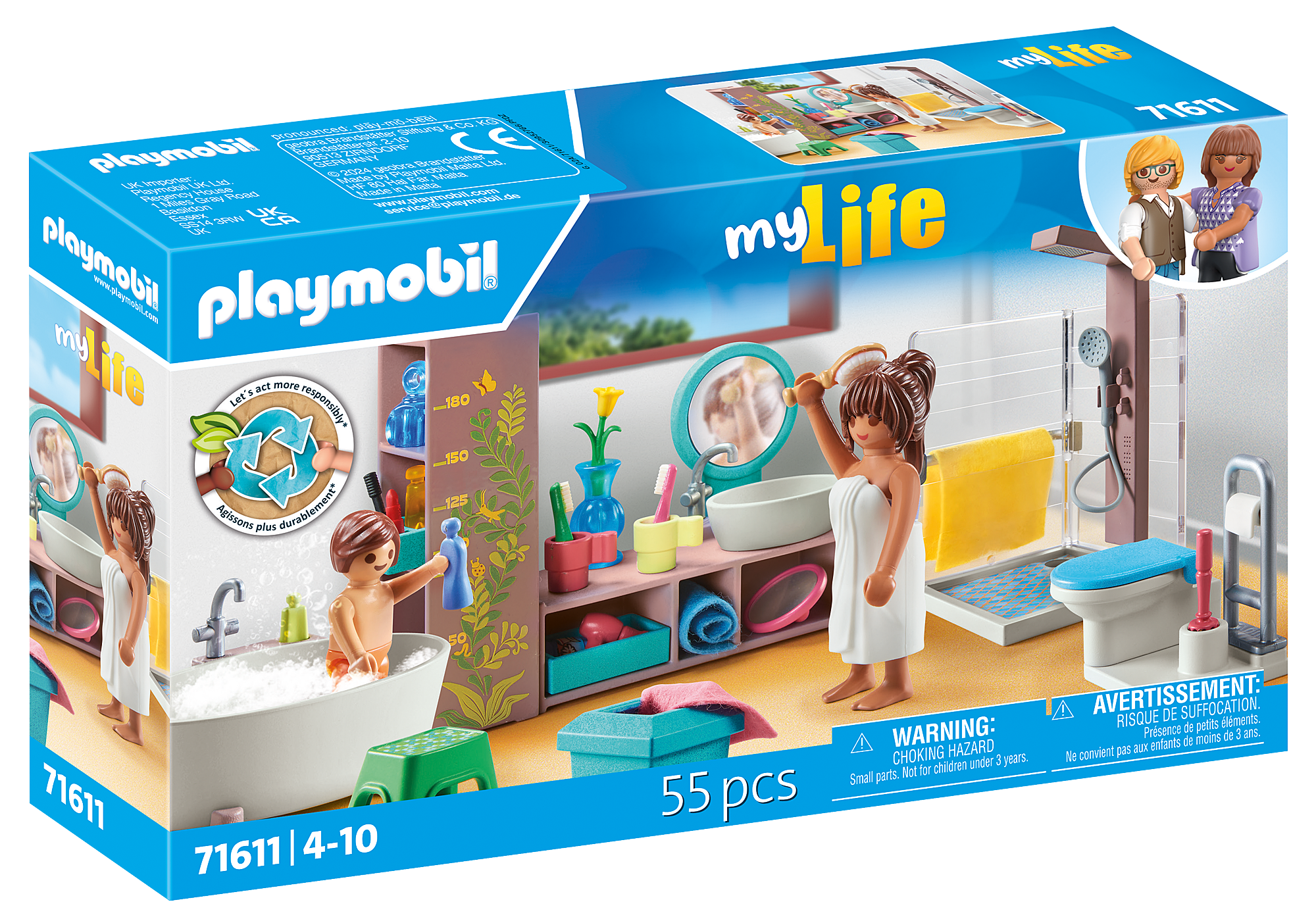 PLAYMOBIL - Bathroom (71611) v:9233771