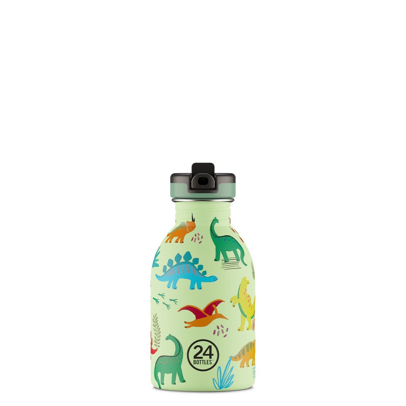 24 Bottles – Kids Collection – Urban Bottle 250 ml w. Sports Lid – Jurassic Friends (24B936) – Jurassic Friends v:8100052