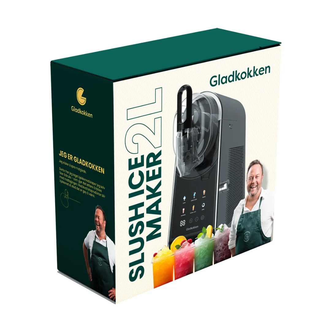 Gladkokken – Slush ice-maskin – 2 L – Gratis frakt v:2847829 Gladkokken – Slush ice-maskin – 2 L – Gratis frakt v:2847829