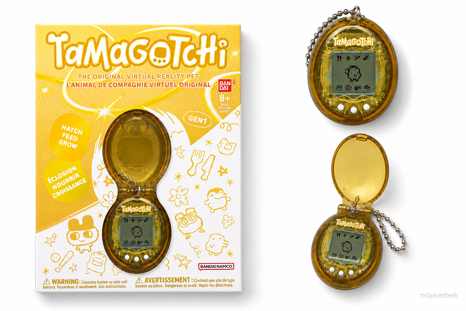 Tamagotchi - Original With Case Yellow - Yellow v:4474800