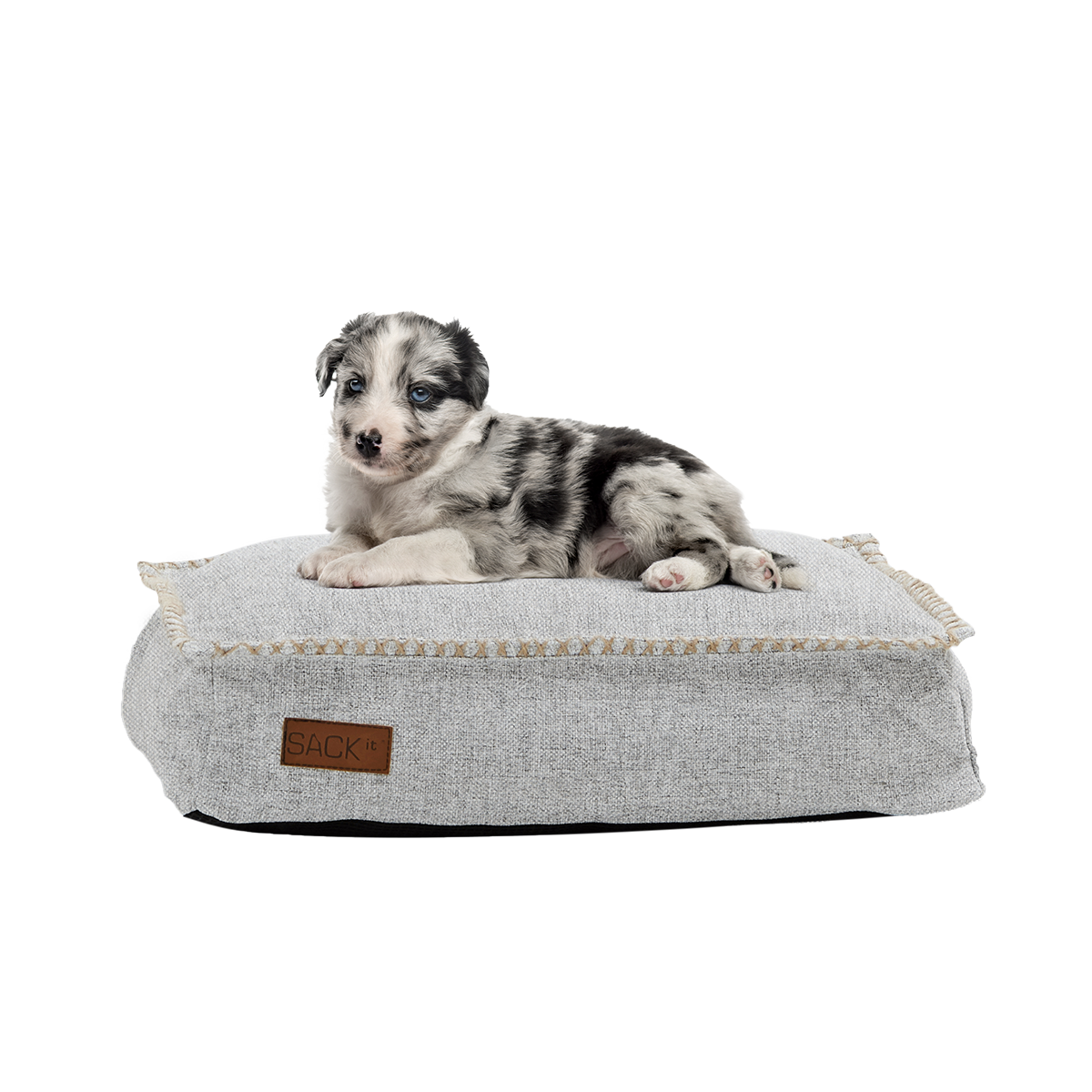 SACKit – Hundeseng Small – 59x40x15 cm – Sand Melange – Gratis frakt v:2545377 SACKit – Hundeseng Small – 59x40x15 cm – Sand Melange – Gratis frakt v:2545377