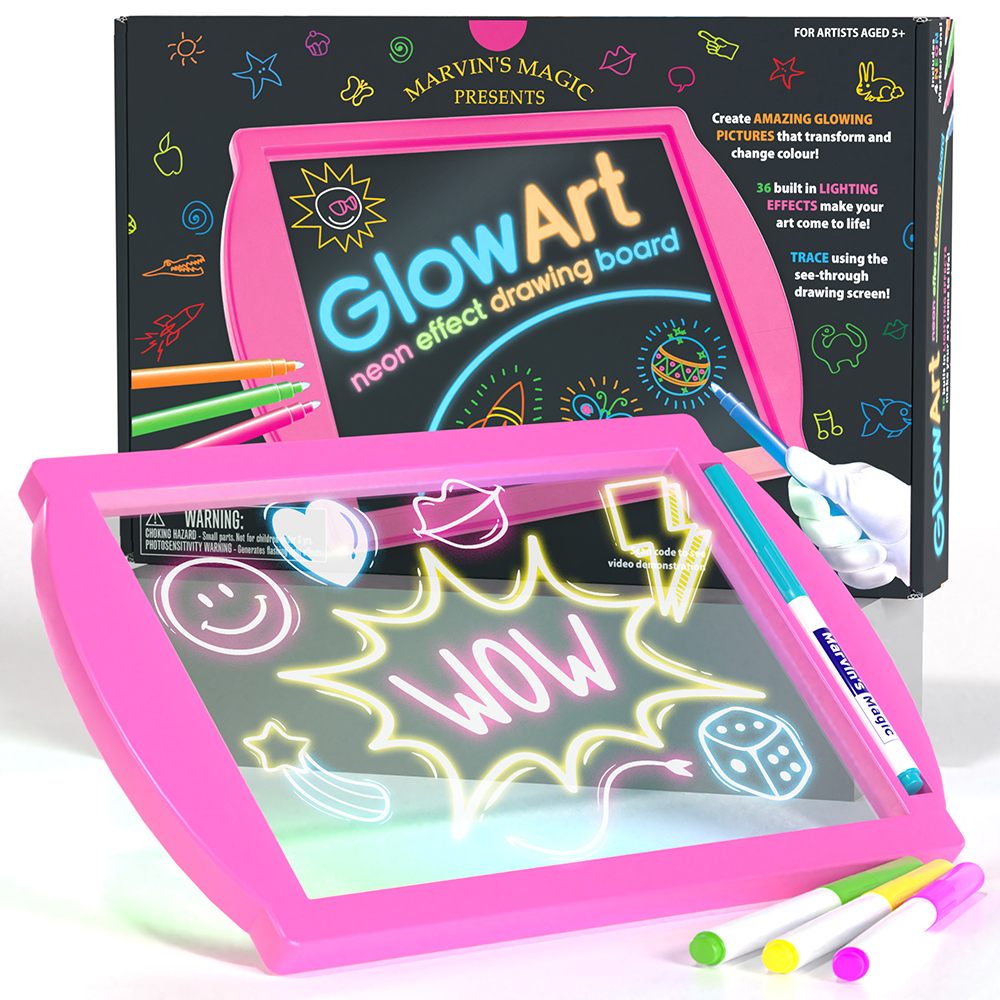 Marvins Magic – Glow Art – Pink – (MMG009P) v:8220286