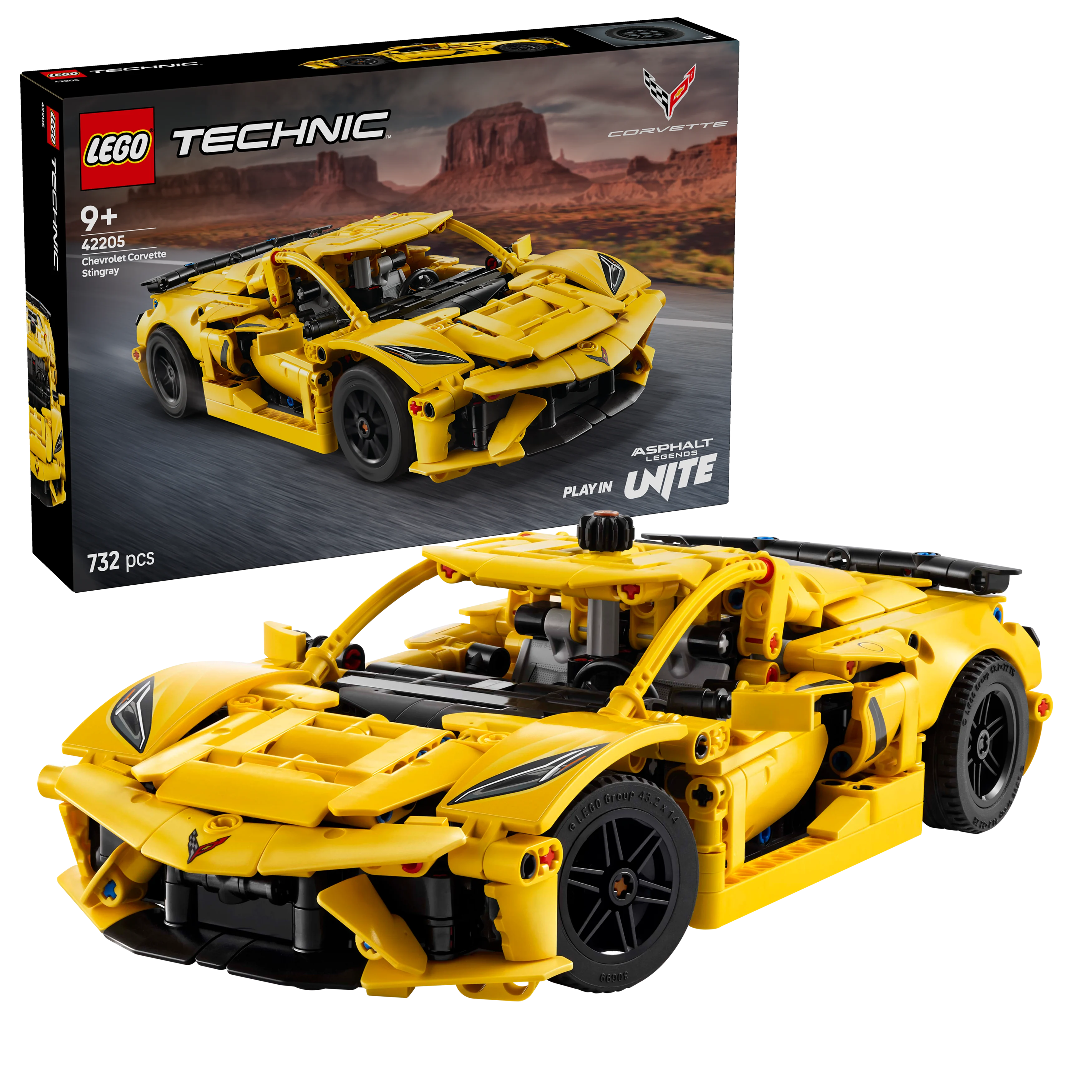 LEGO - Technic - Chevrolet Corvette Stingray (42205) - Gratis frakt v:6426215