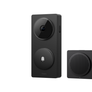 Aqara G410 Select Doorbell Camera Hub – 2K, Zigbee, Thread, Matter – Black – Gratis frakt v:9978584