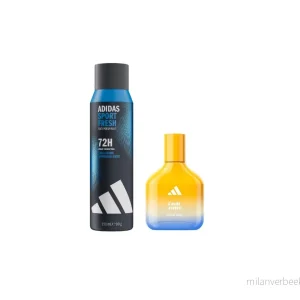 Adidas – Vibes Chill Zone EDP 50 ml + Cool & Dry Fresh Sport 48H Deo Spray 150 ml v:8619942 Adidas – Vibes Chill Zone EDP 50 ml + Cool & Dry Fresh Sport 48H Deo Spray 150 ml v:8619942