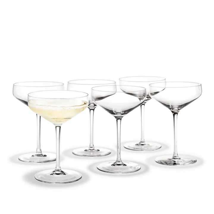 Holmegaard - Perfection Cocktailglass - 38 cl - Sett med 6 - 38.0 - Clear - Gratis frakt v:1769313