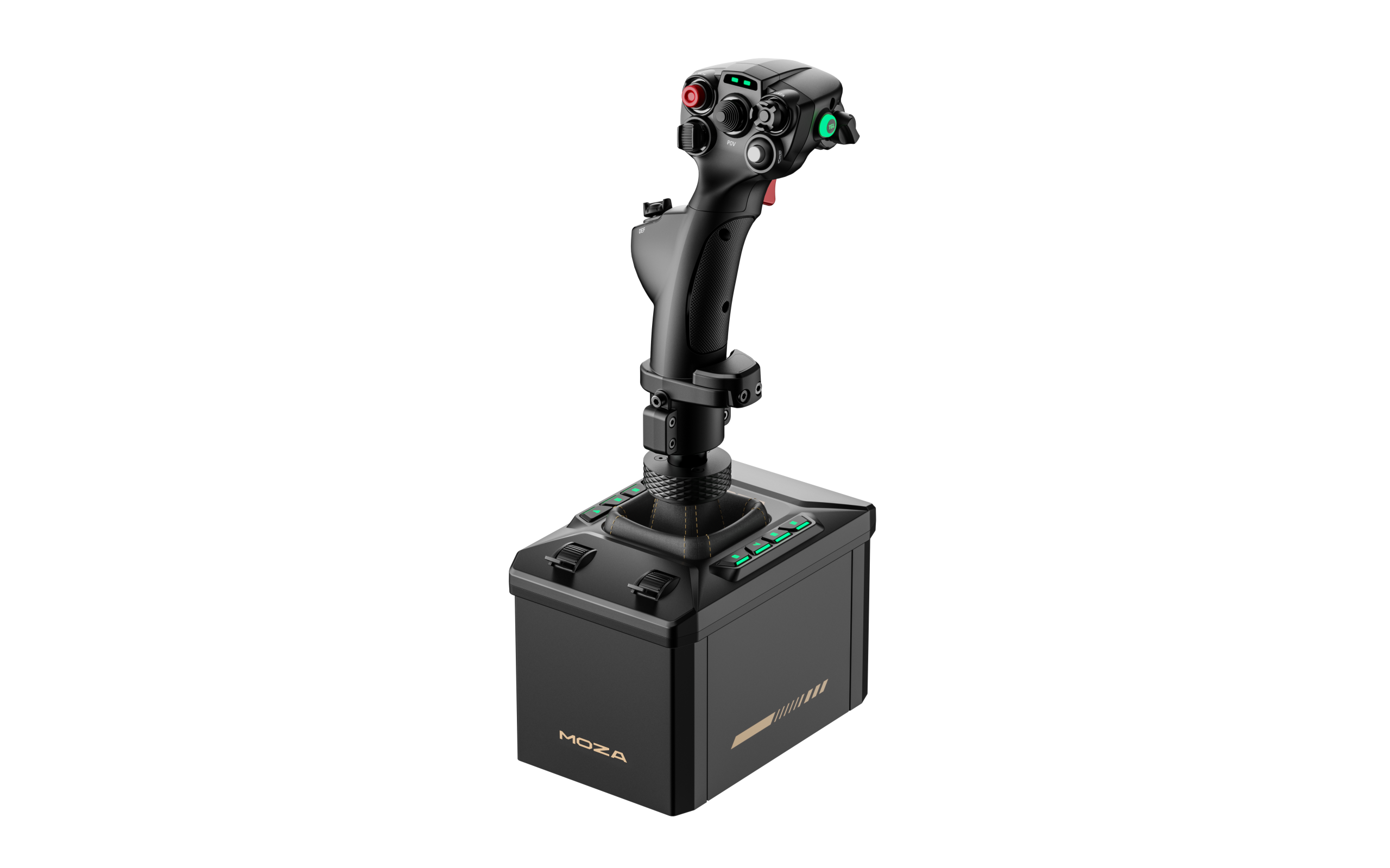 MOZA - AB6 FFB Base + MHG Flightstick Bundle - Black - Gratis frakt v:6765133