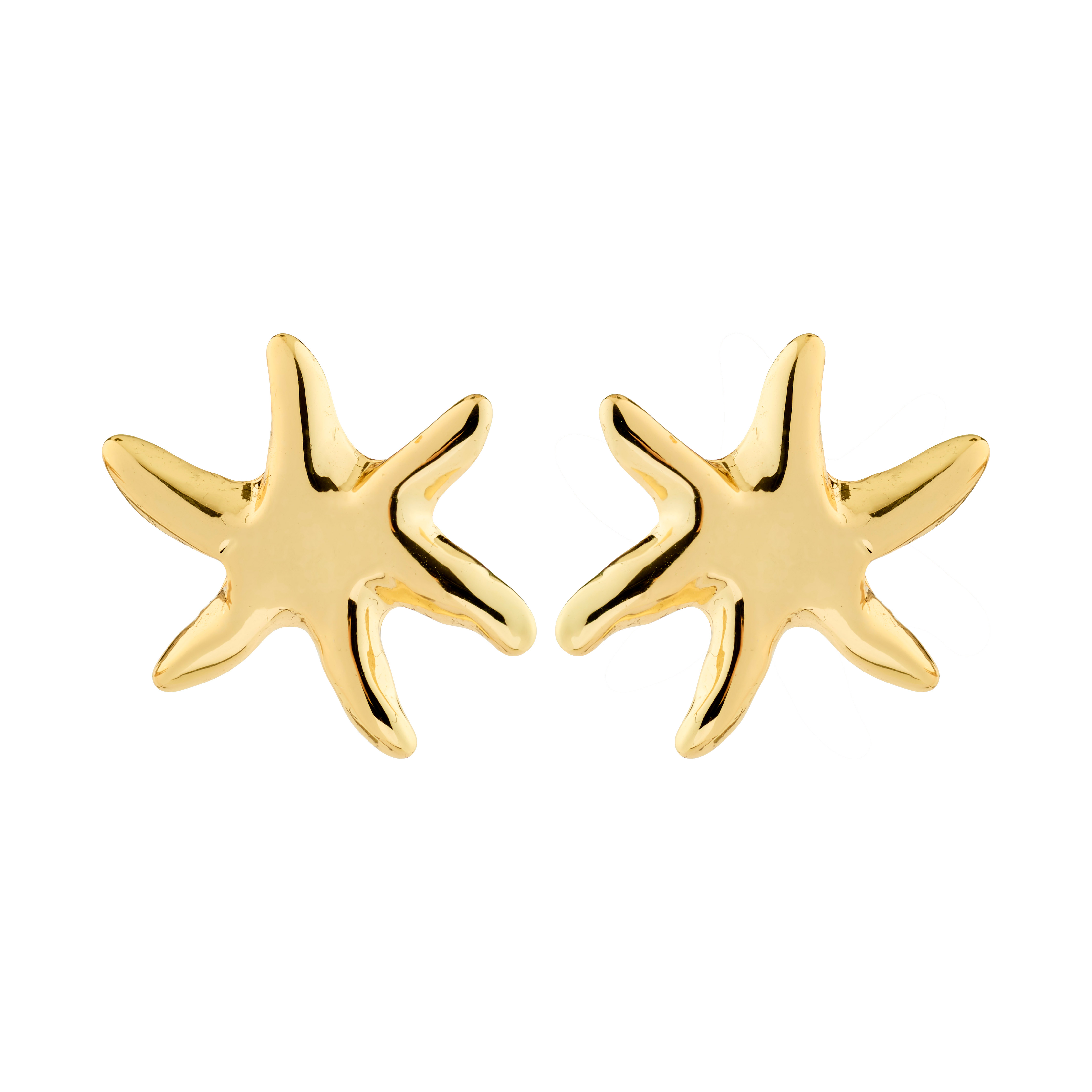 PILGRIM – PRISM Earrings – Gold-Plated – 20 mm v:6719937