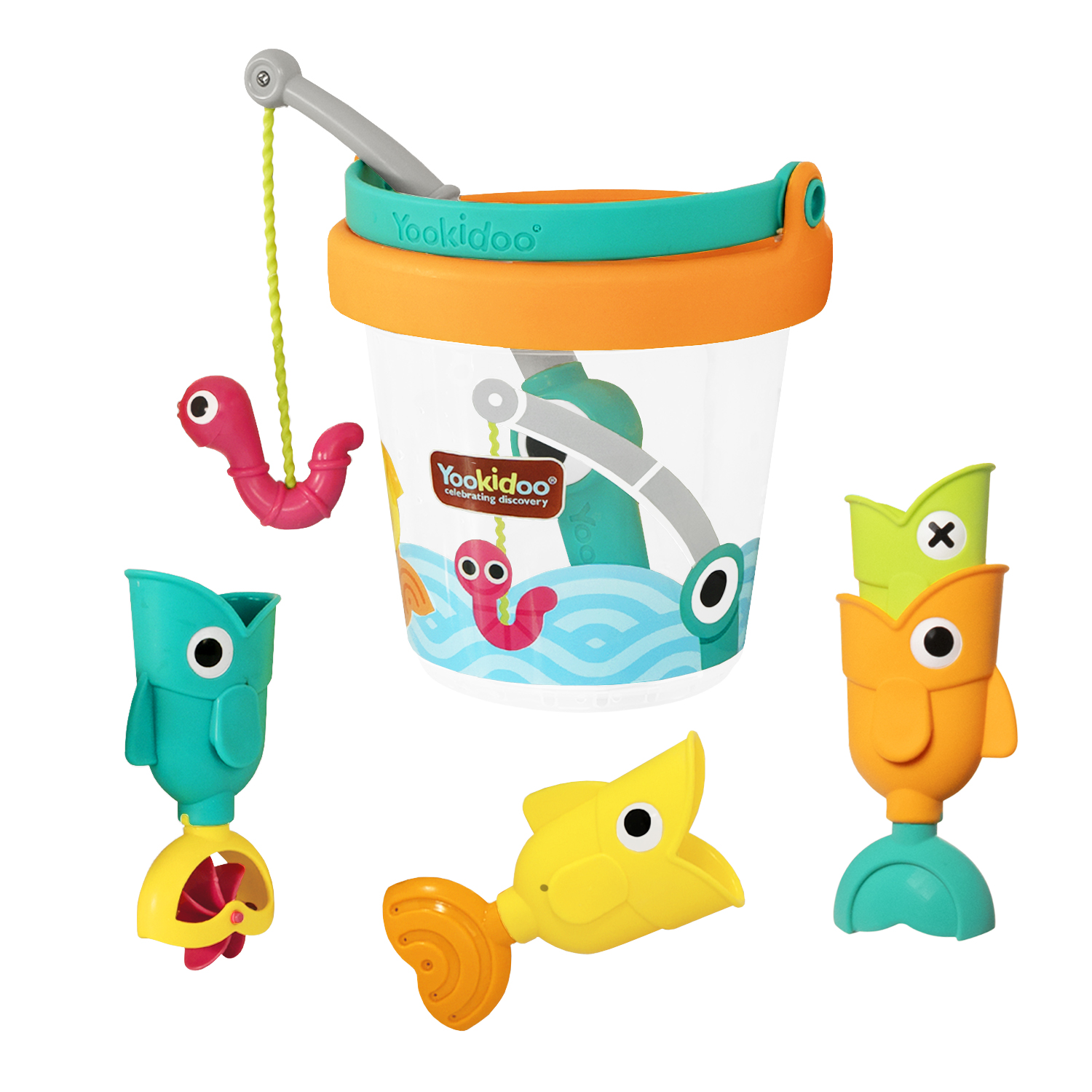 Yookidoo – Catch 'N' Sprinkle Fishing Set + Bucket (YO40280) v:2891461