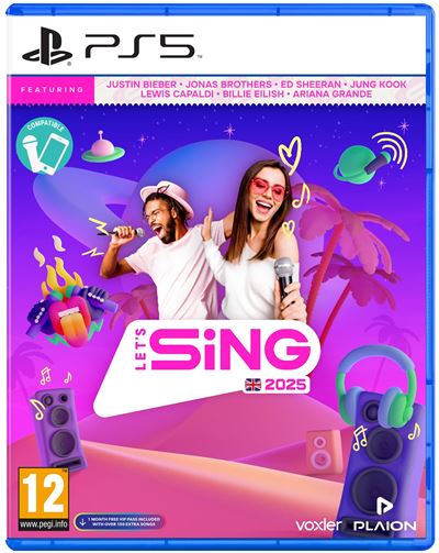 Let's Sing 2025 - PlayStation 5 - Engelsk - Standard v:6045006