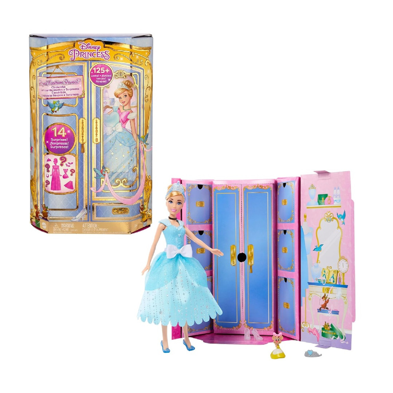 Disney Princess - Cinderella Doll (HMK53-9633) v:3125895