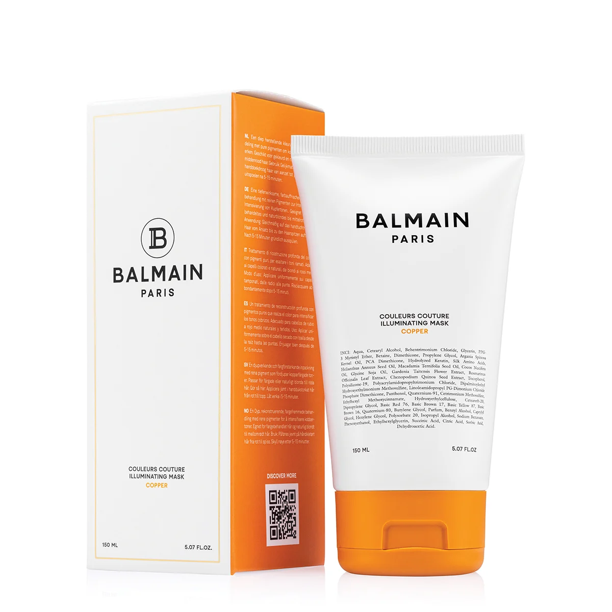 Balmain Hair – Couleurs Couture Illuminating Copper Mask – Copper – 150 ml v:3188920
