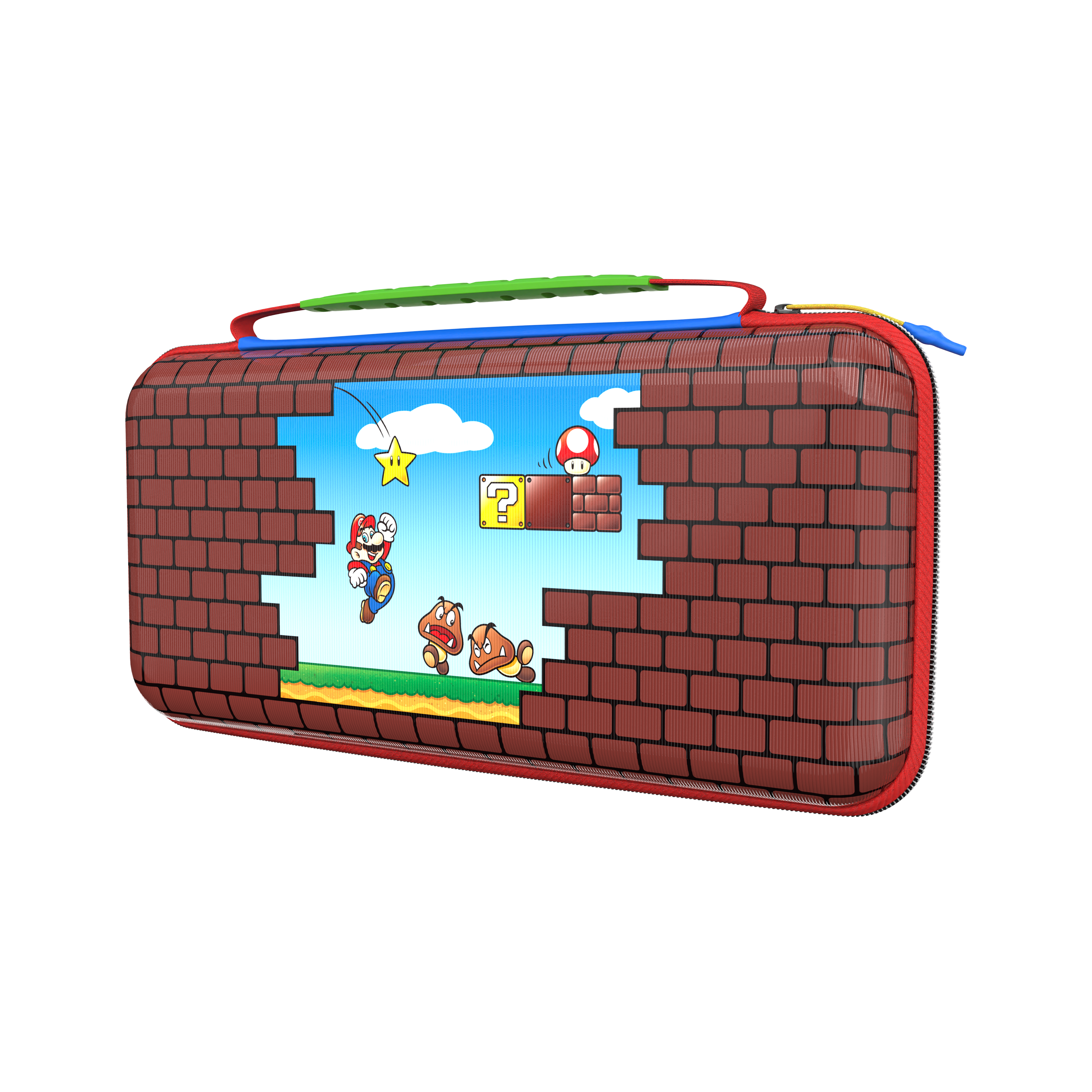 Turtle Beach - PlayTrek Travel Case - Mario Bricks - Nintendo Switch 2 - Mario Bricks - Engelsk - Standard v:5373785